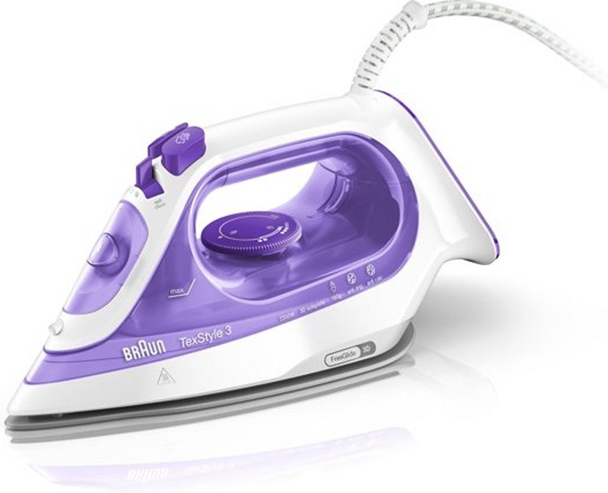 Braun TexStyle 3 SI 3042 VI  - Stoomstrijkijzer