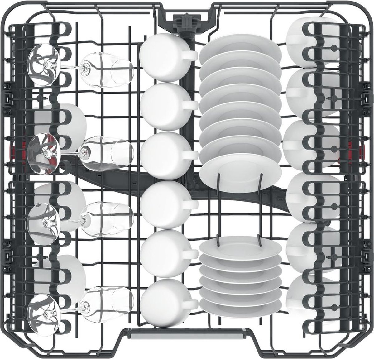 Whirlpool W0I D741A S - Inbouw vaatwasser