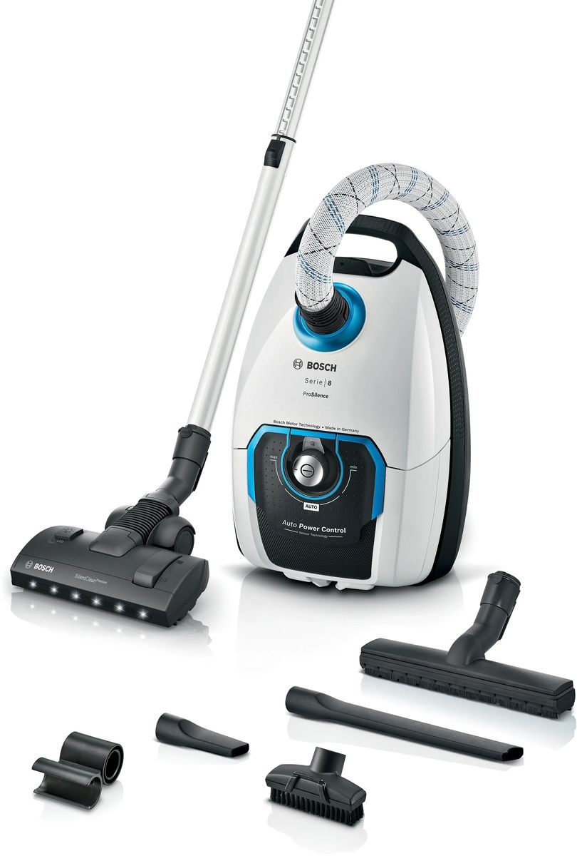 Bosch Serie 8 BGL8SIL1L ProSilence - Stofzuiger met zak