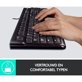Logitech K120B Toetsenbord - Toetsenbord