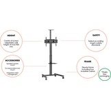 Vogel's ESSENTIAL T1031 Display trolley