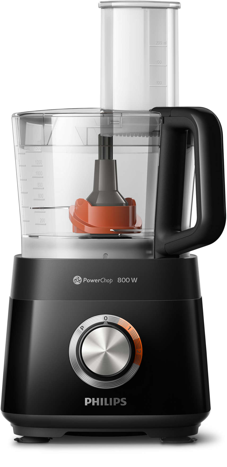 Philips HR7510/10 Zwart - Foodprocessor
