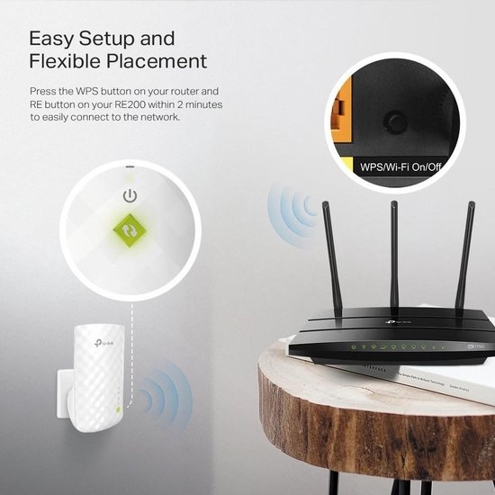 TP-Link RE200 - Wifi repeater