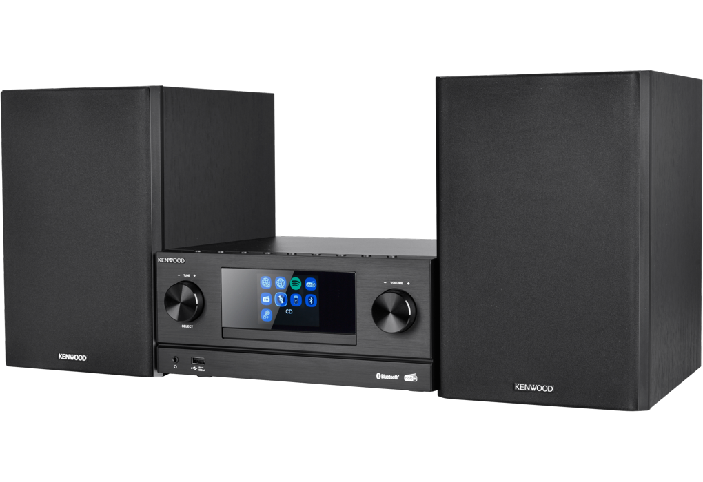 Kenwood M-9000S Zwart - Stereo set