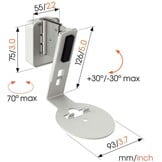 Vogel's SWM 4111 voor Sonos Era 100 Wit - Muurbeugel