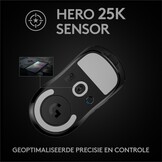 Logitech G Pro X Superlight Zwart - Gaming Muis