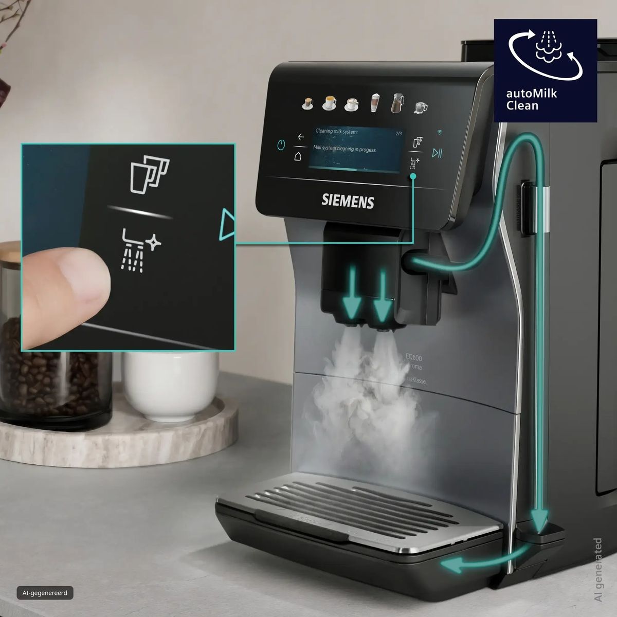 Siemens TP603EF6 EQ600 iAroma extraKlasse - Koffiemachine