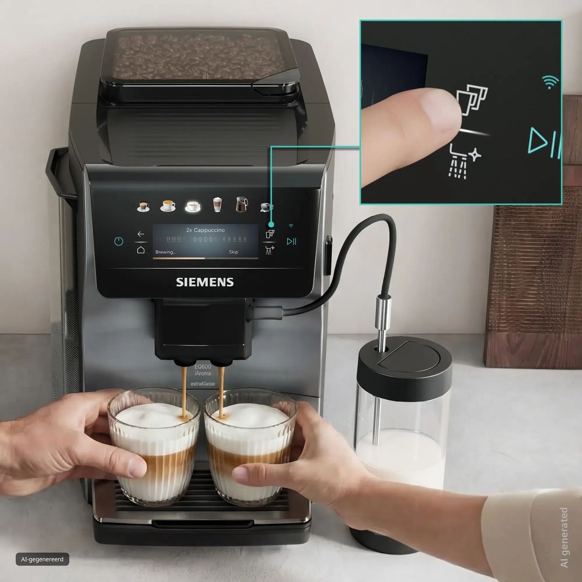 Siemens TP603EF6 EQ600 iAroma extraKlasse - Koffiemachine