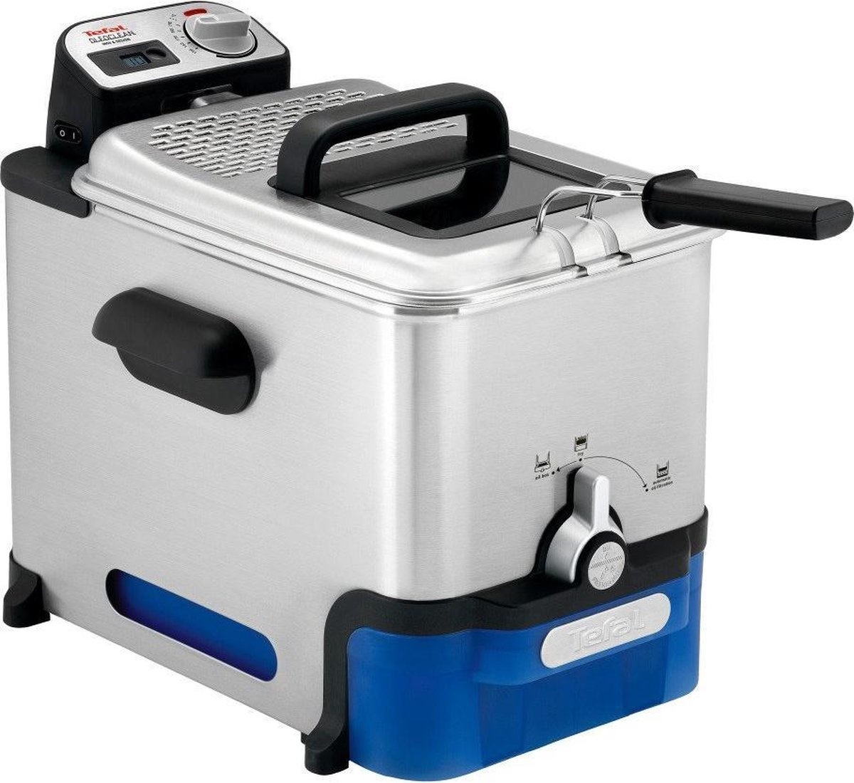Tefal Oleoclean Pro Inox & Design FR8040 - Frituurpan