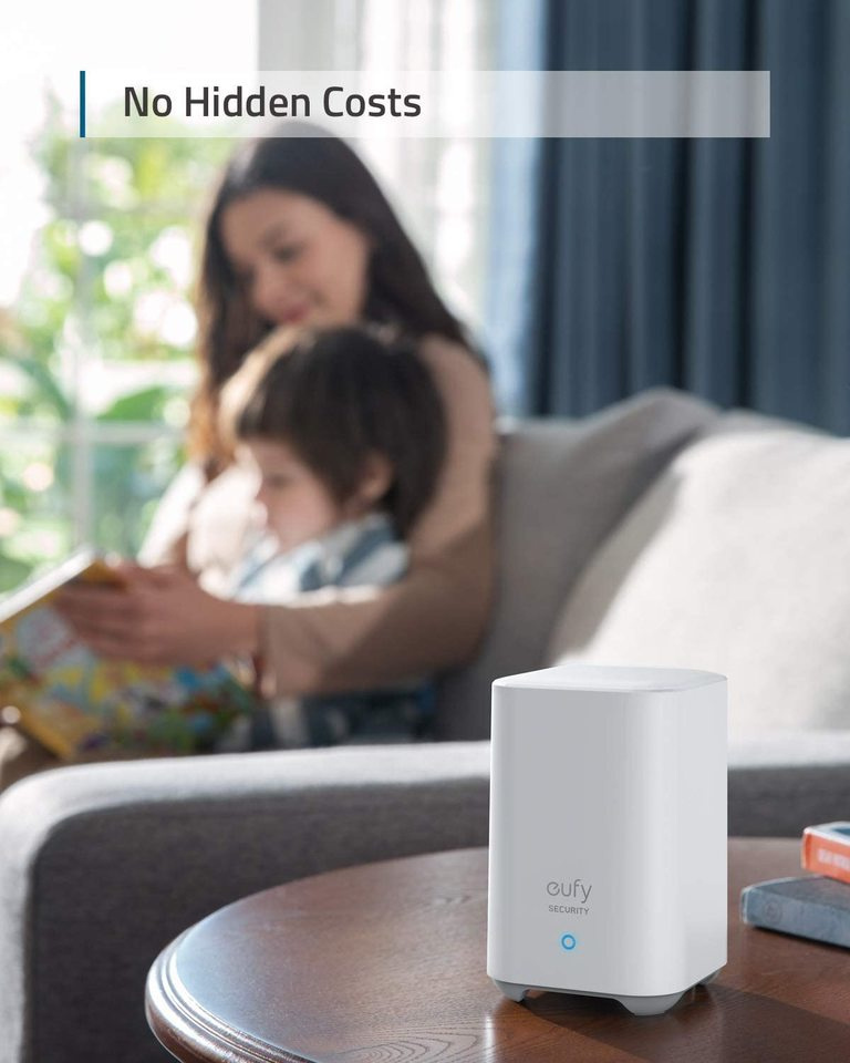 Eufy S220 Video Doorbell 2K (Batterij) + Homebase 2 - Deurbel