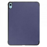 Just in Case Smart Tri-Fold Case - Apple iPad 2022 - Blauw - Tablethoes