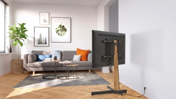 Vogel's TVS 3695W Wit TV Vloerstandaard (40 - 77 inch) - TV muurbeugel