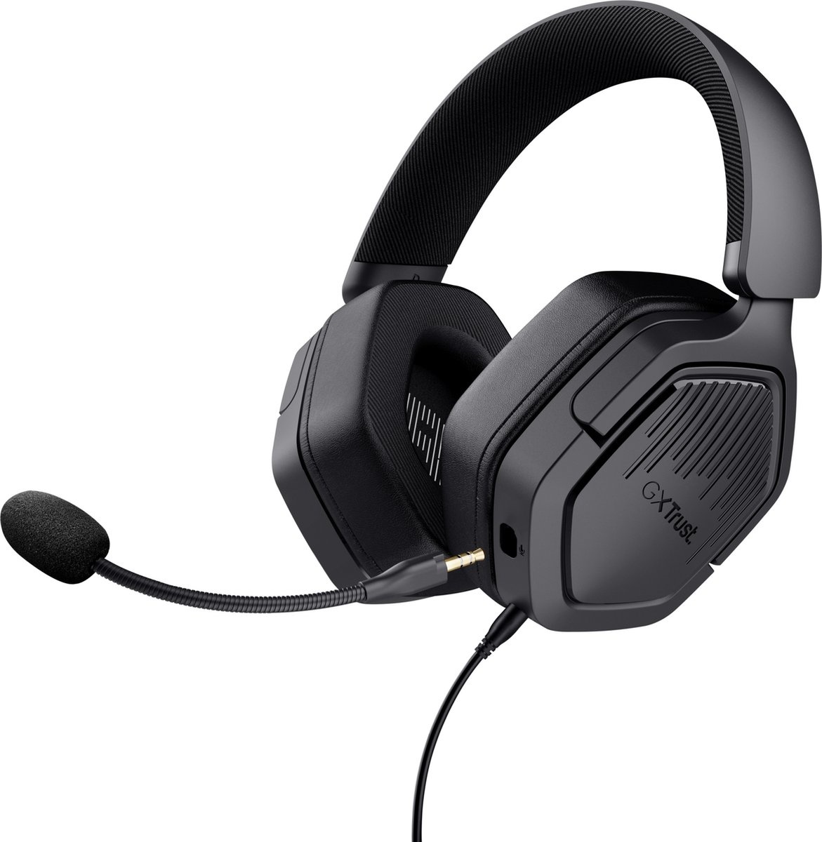 Trust GXT492 Carus Zwart - Gaming headset