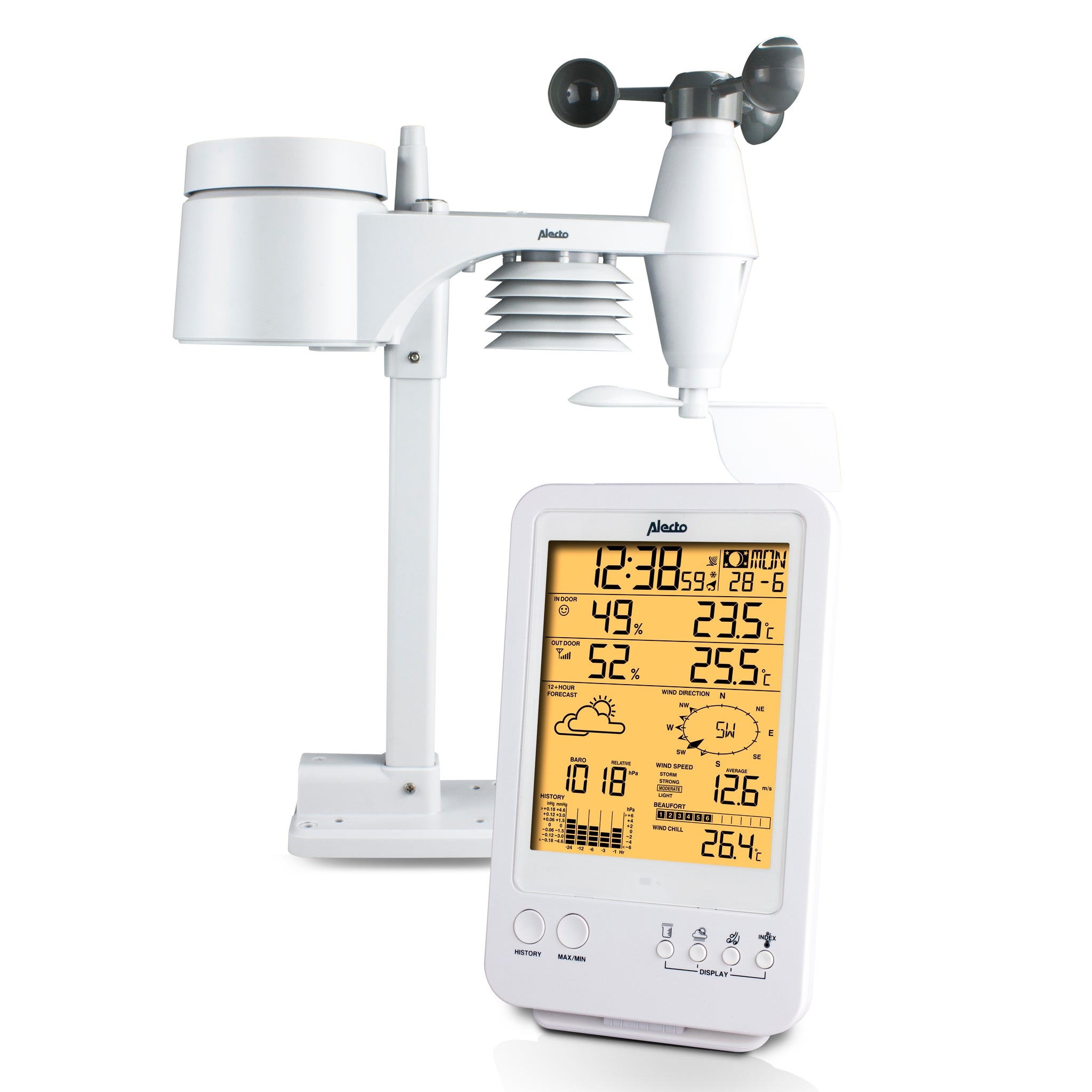 Alecto WS-4800 - Weerstation