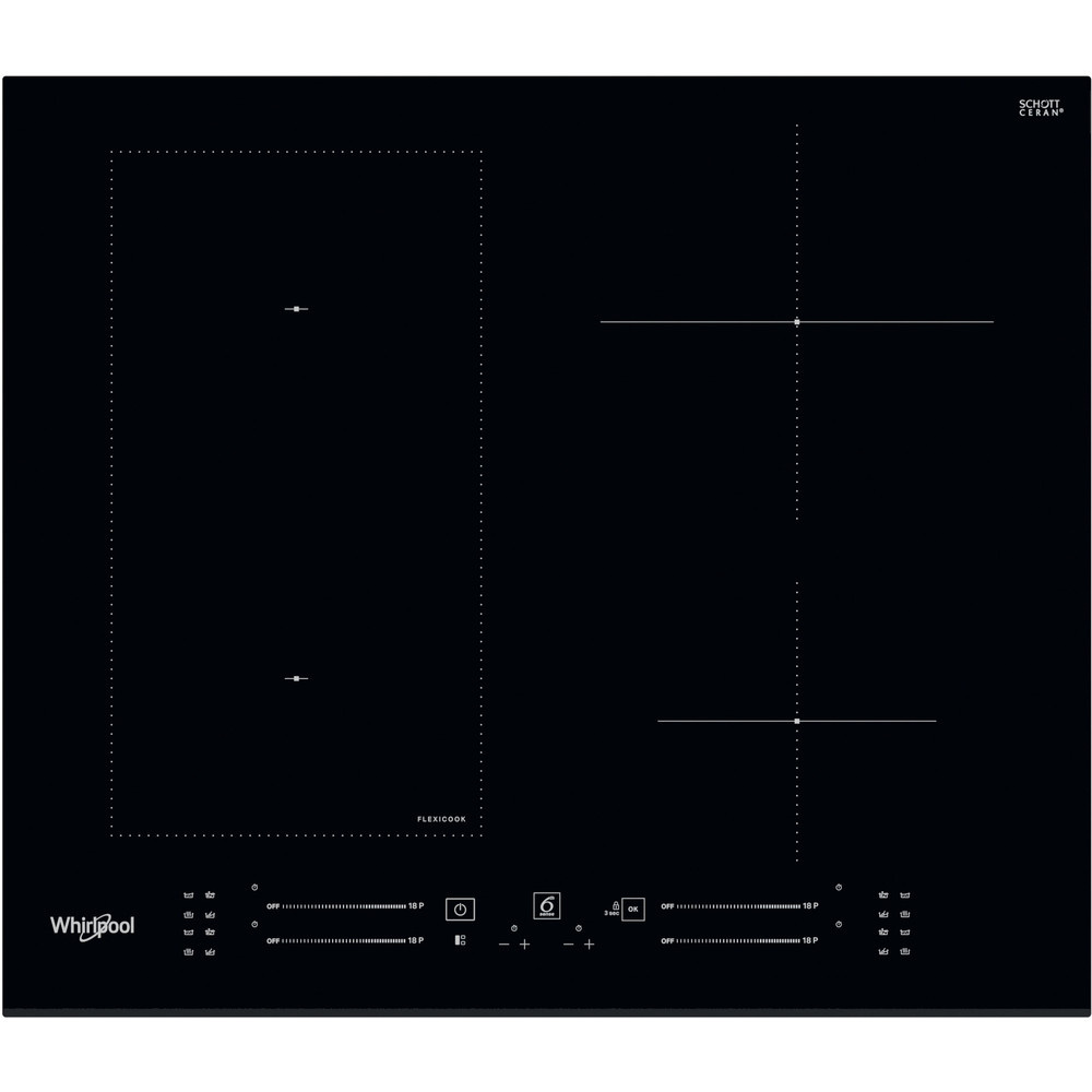 Whirlpool WLS6960BF - Inductiekookplaat