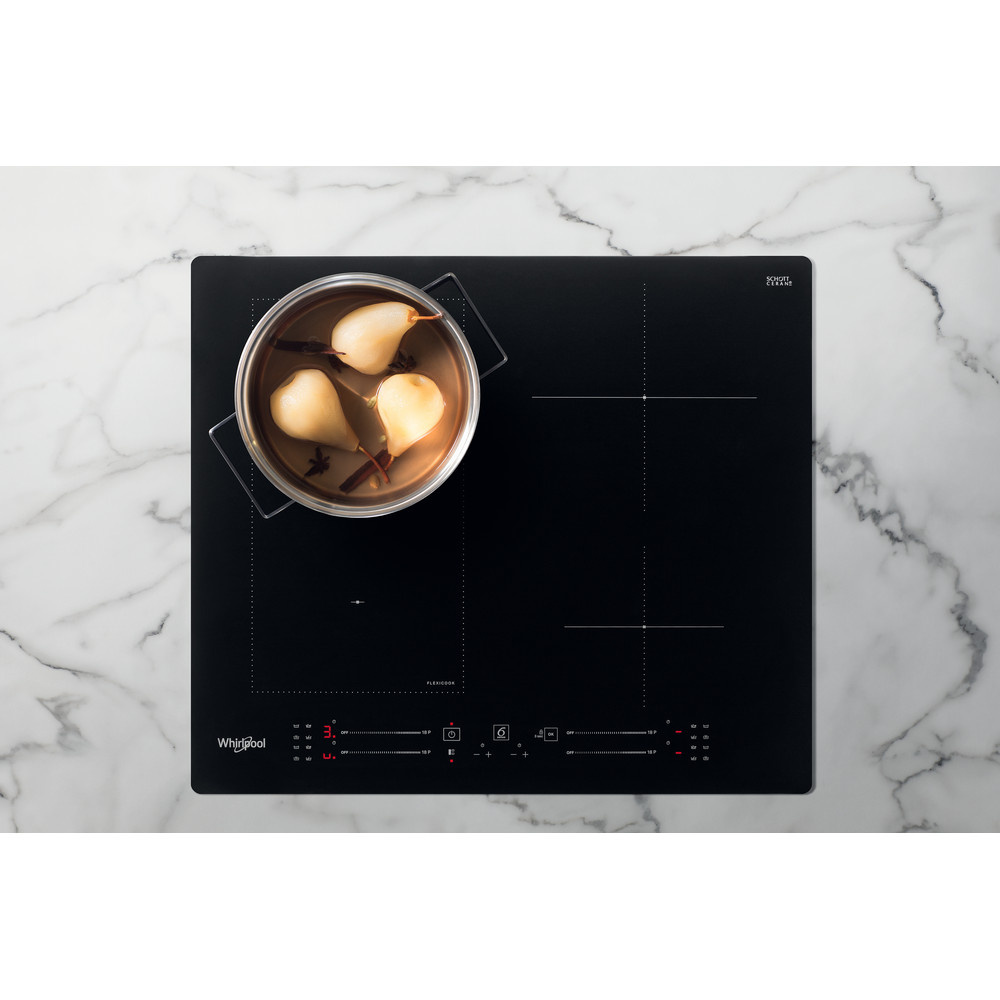 Whirlpool WLS6960BF - Inductiekookplaat