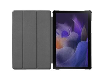 Just in Case Smart Tri-Fold Case - Samsung Galaxy Tab A8 - Zwart - Tablethoes