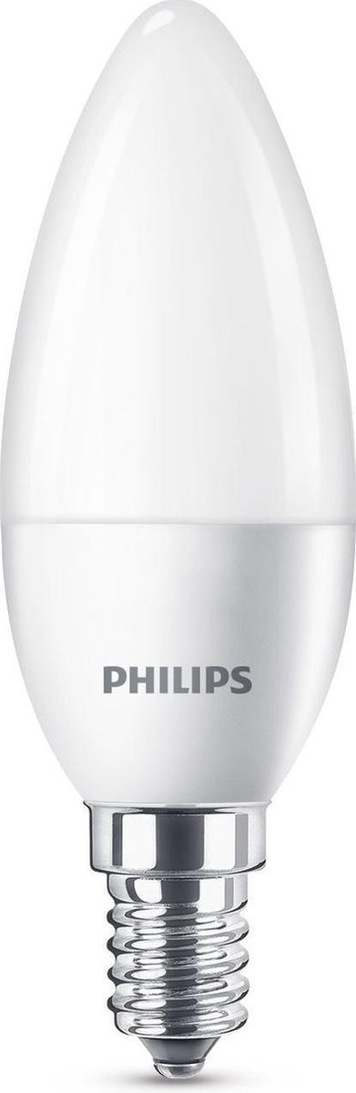 Philips LED kaarslamp E14 5,5W (40W) – Cool white