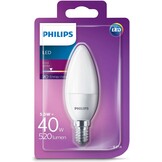 Philips LED kaarslamp E14 5,5W (40W) – Cool white