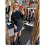 Femalicious collection Dress With Lace And Belt