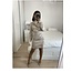 Femalicious collection Satin Dress Beige