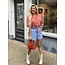 Femalicious collection Cute in Cropped Blouse Peach