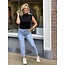Femalicious collection Redial Stretch Mom Jeans 1564