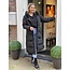 Femalicious collection Extra Long Puffer Jacket Black