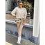 Femalicious collection Leather Tregging Beige