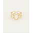 My Jewellery Statement ring met rondjes