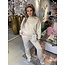 Femalicious collection Jogging Set 2 piece BEIGE