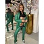Femalicious collection Leather Blazer Green