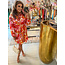 Femalicious collection Flower Power Dress Pink/Orange 21135