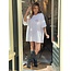 Femalicious collection West Coast Dress Tee White/Pink