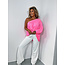 Femalicious collection Island One Shoulder Top Neon Pink