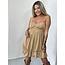 Femalicious collection Hot Girl Beige Dress