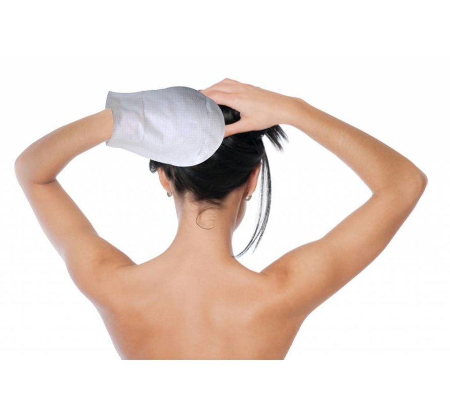 Aqu Shampoo washandjes,  haar wassen zonder water 12 stuks