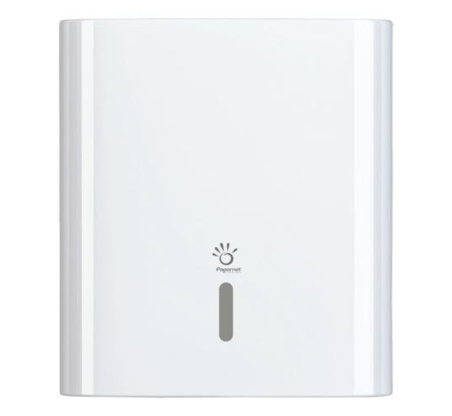 Papernet HyTech handdoekdispenser – hygiënische Z- en W-vouw dispenser