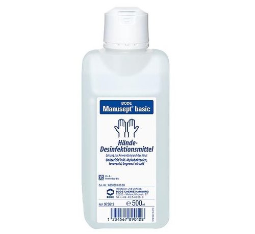 Manusept Manusept Basic Handdesinfectiemiddel (500 ml)