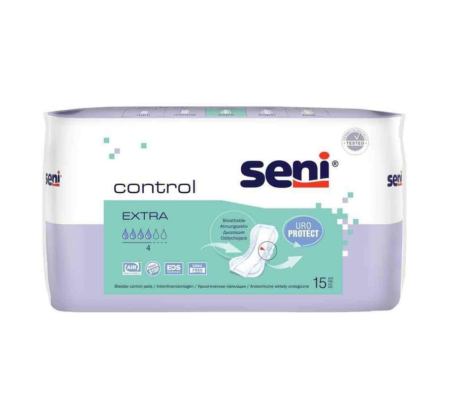 Seni Control Extra Inleggers (15 stuks)