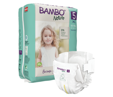 Bambo Nature luiers  Bambo Nature luiers maat 5 XL (22 stuks)