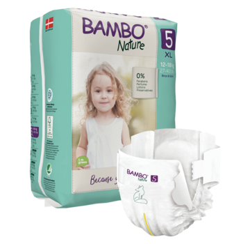 Bambo Nature luiers  Bambo Nature luiers maat 5 XL (22 stuks)