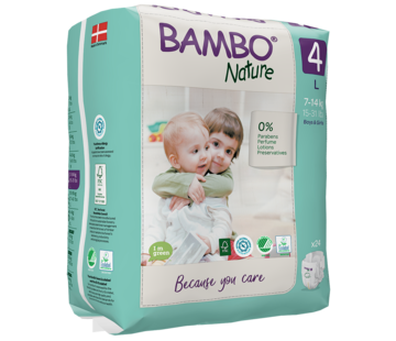 Bambo Nature luiers  Bambo Nature luiers maat 4 L (48 stuks)