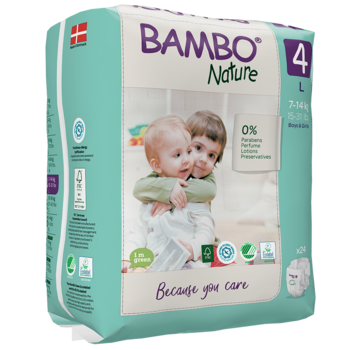 Bambo Nature luiers  Bambo Nature luiers maat 4 L (48 stuks)