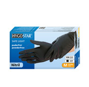 Hygostar Nitril handschoenen poedervrij 100 stuks - zorg& horeca