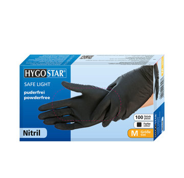 Hygostar Nitril handschoenen poedervrij 100 stuks - zorg& horeca