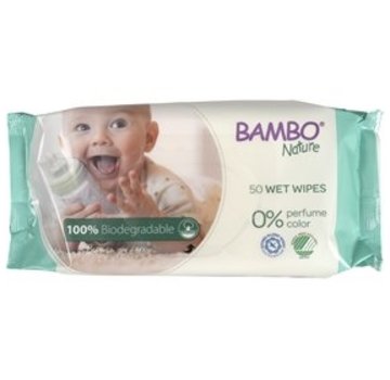 Bambo Nature Bambo Nature billendoekjes (50 stuks)