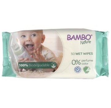 Bambo Nature luiers  Bambo Nature billendoekjes (50 stuks)