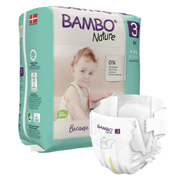 Bambo Nature luiers  Bambo Nature luiers maat 3 M (28 stuks)