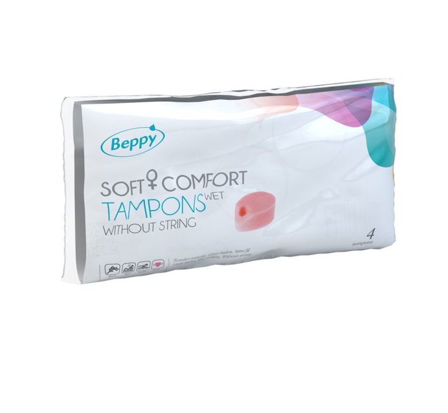 Beppy Tampon Wet – Onzichtbare Tampon zonder Touwtje | Comfort & Vrijheid